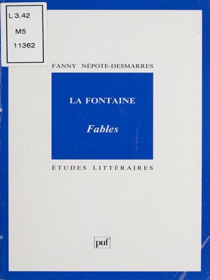cover image of La Fontaine